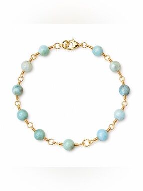 Handmade Larimar Bracelet